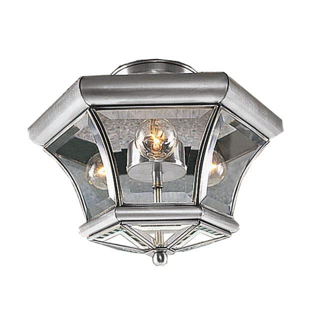Livex Lighting 4083-91 Beacon Hill Ceiling Mount in Brushed Nickel 